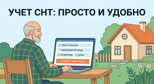 Веб-приложение для СНТ: учет показаний, начислений и долгов