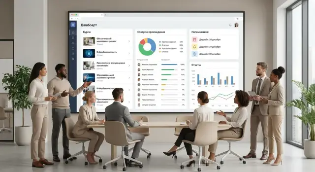Как создать веб‑приложение для управления комплаенс‑обучением