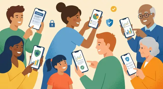 Как создать мобильное приложение для опросов и голосований