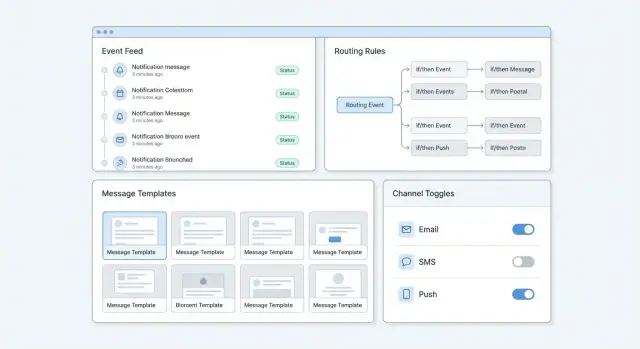 Как создать веб‑приложение для центра управления уведомлениями