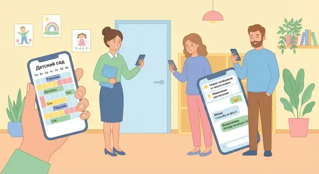 Как создать мобильное приложение для расписания и новостей детсада