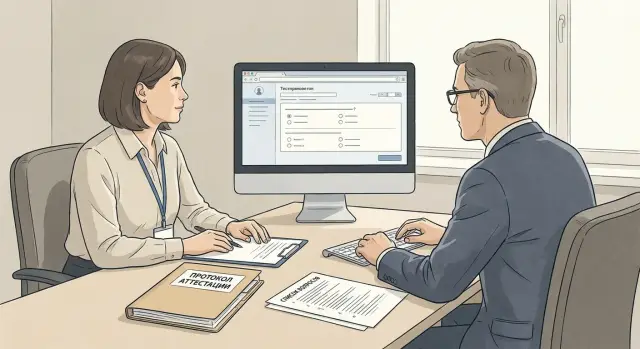 Веб-приложение для аттестации персонала: банк вопросов и протокол