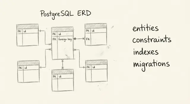 Проектирование схемы Postgres в planning mode: пошагово