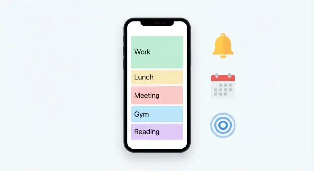 Как создать мобильное приложение для планирования по тайм-блокам
