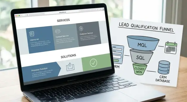 Как создать сайт для B2B-воронки квалификации лидов