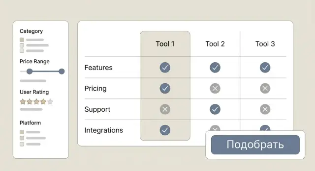 Как создать сайт сравнения инструментов и гид по выбору