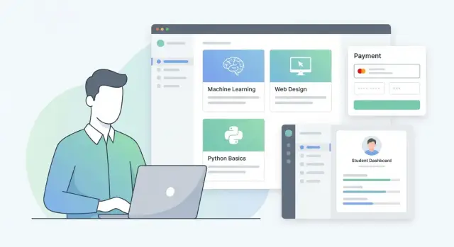 Как создать сайт с онлайн‑курсами и образовательным контентом