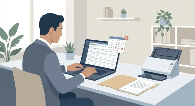 Веб-приложение для учета поверки приборов: реестр и напоминания