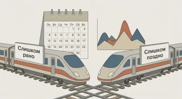 Почему тайминг важнее идеи: опасность раннего старта