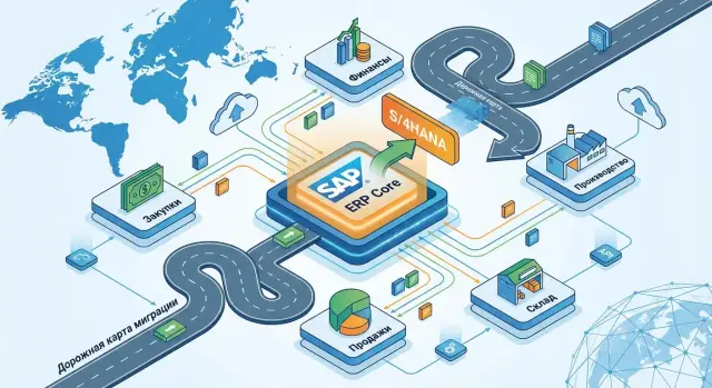 SAP ERP как система учёта: почему миграции дают преимущество