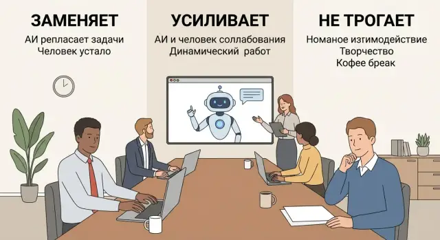 Какие обязанности разработчика заменяет ИИ, а какие нет
