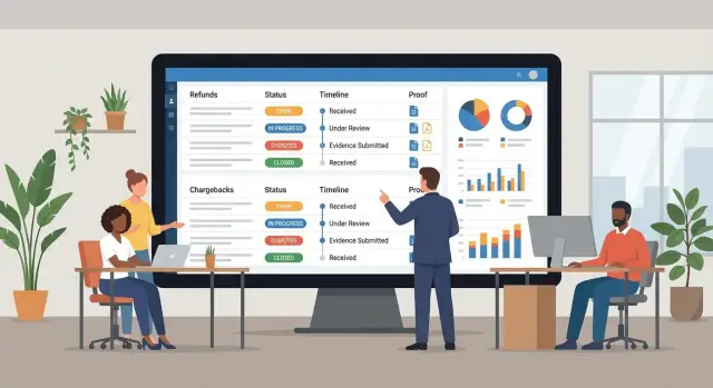 Как создать веб‑приложение для возвратов и чарджбэков