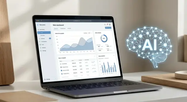 Как создать веб‑приложение для AI‑админ‑дашбордов