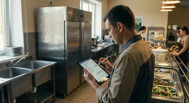 Мобильное приложение для инспекций пищеблока: чек-листы