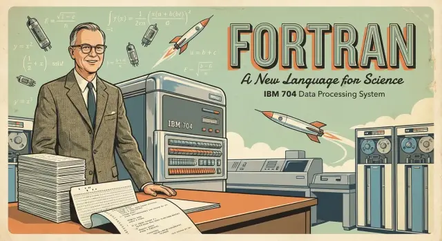 Джон Бэкус и FORTRAN: язык, сделавший программирование индустрией