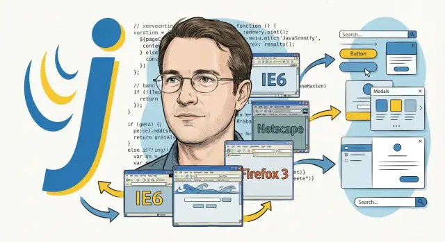 John Resig и jQuery: библиотека, изменившая фронтенд на 10 лет