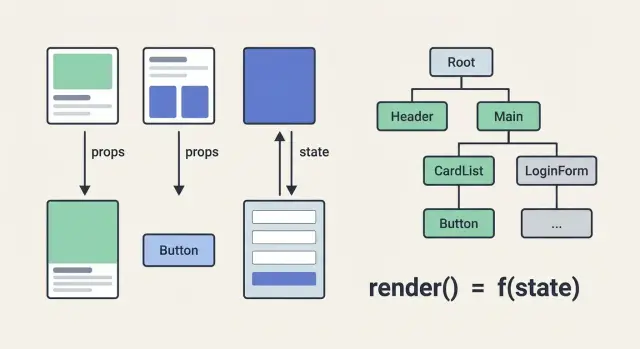 Джордан Уолк и React: компоненты, состояние и рендеринг