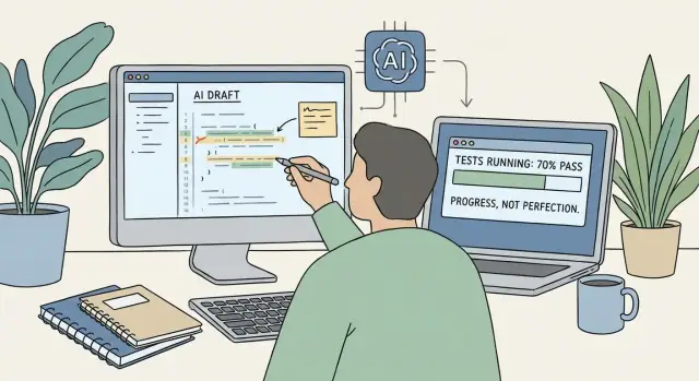 Как «достаточно хороший» ИИ‑код ускоряет учебу и релизы